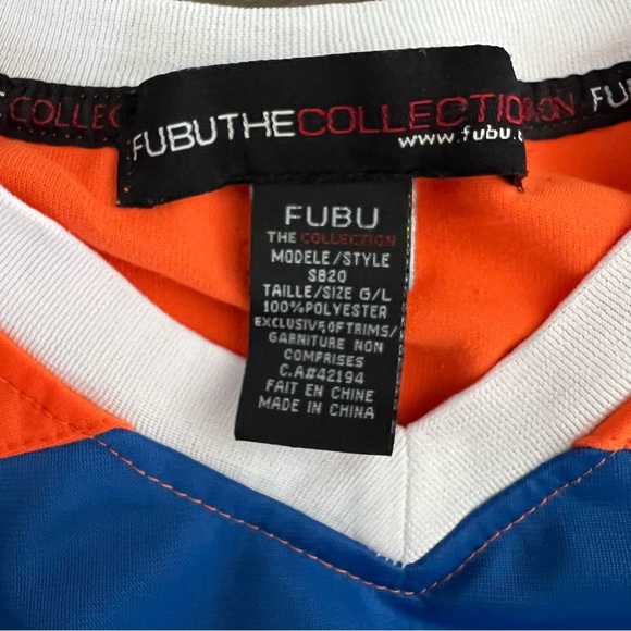 FUBU vintage Jersey & Workout pant lot size s/m - Picture 4 of 9